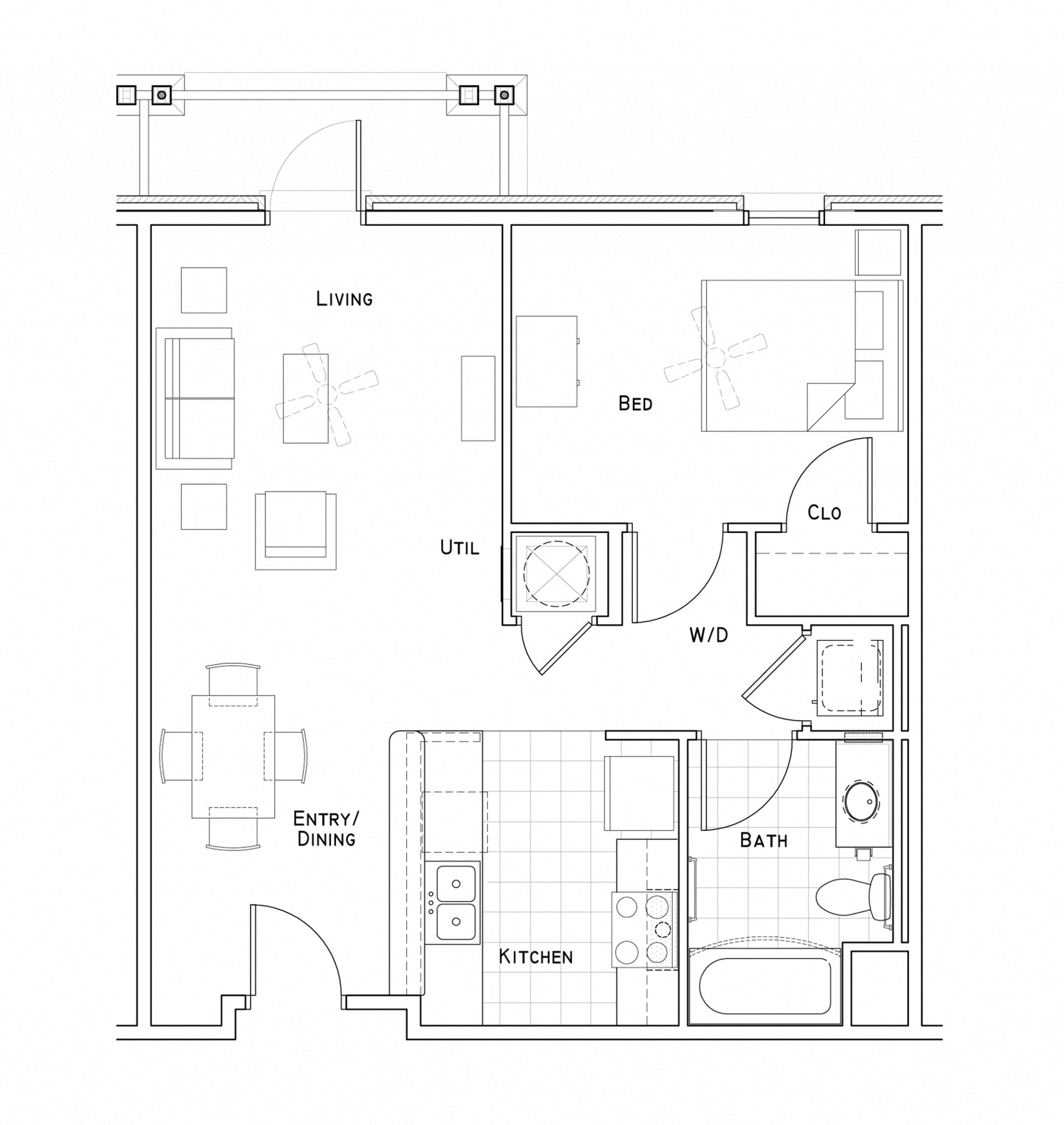 Floor Plans Of Barataria Station Apartments In Houma LA